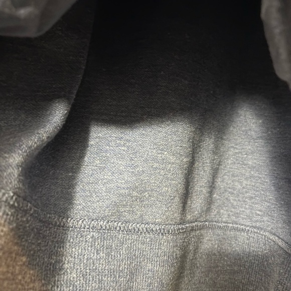 Nike 1/4 zip woman’s sweater size L. Heathered blue, with pockets. Long sleeve. - Picture 6 of 14